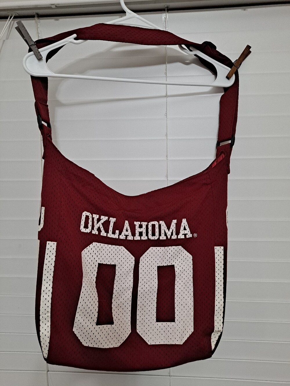 OU Sooners University of Oklahoma Jersey Tote Bag - Picture 4 of 8